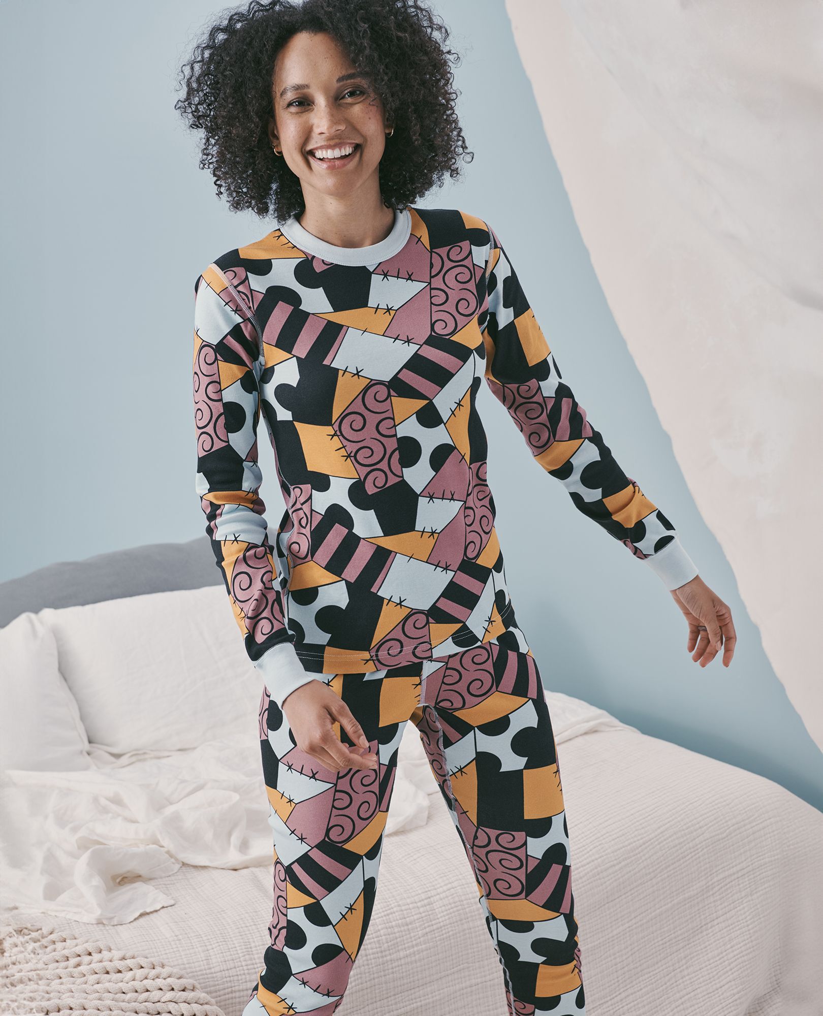 Adult The Nightmare Before Christmas Sally Costume Long John