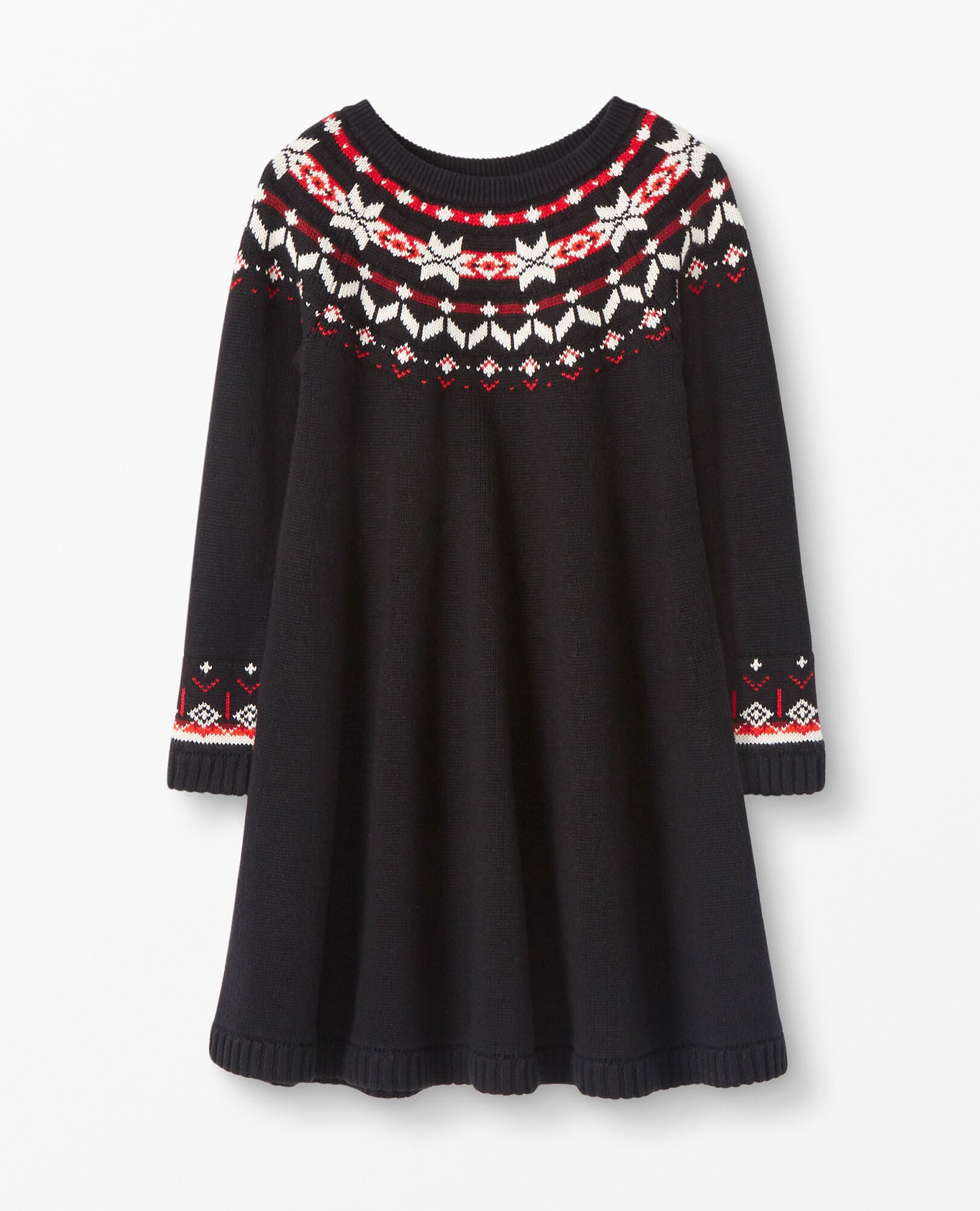 Sno Happy Fair Isle Sweater Dress Hanna Andersson Hanna Me Downs
