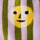 Dusen Dusen Crew Socks in Sea Stripe - swatch