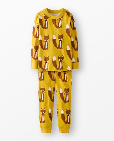 HannaJams™ Pajama Set in Bert the Fox on Bamboo - main