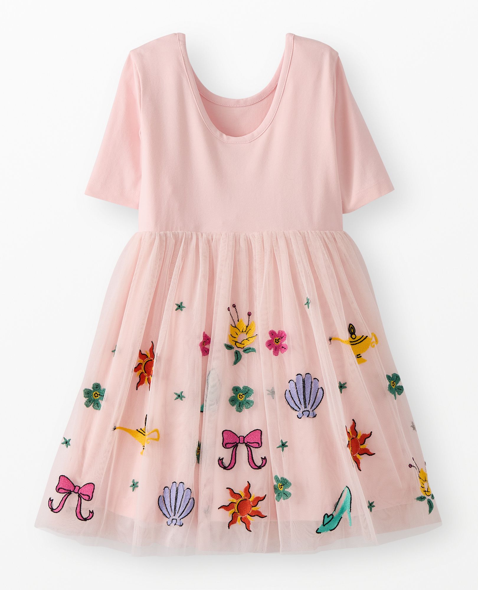 Disney Princess Tulle Dress in Princess Multi Pink - main