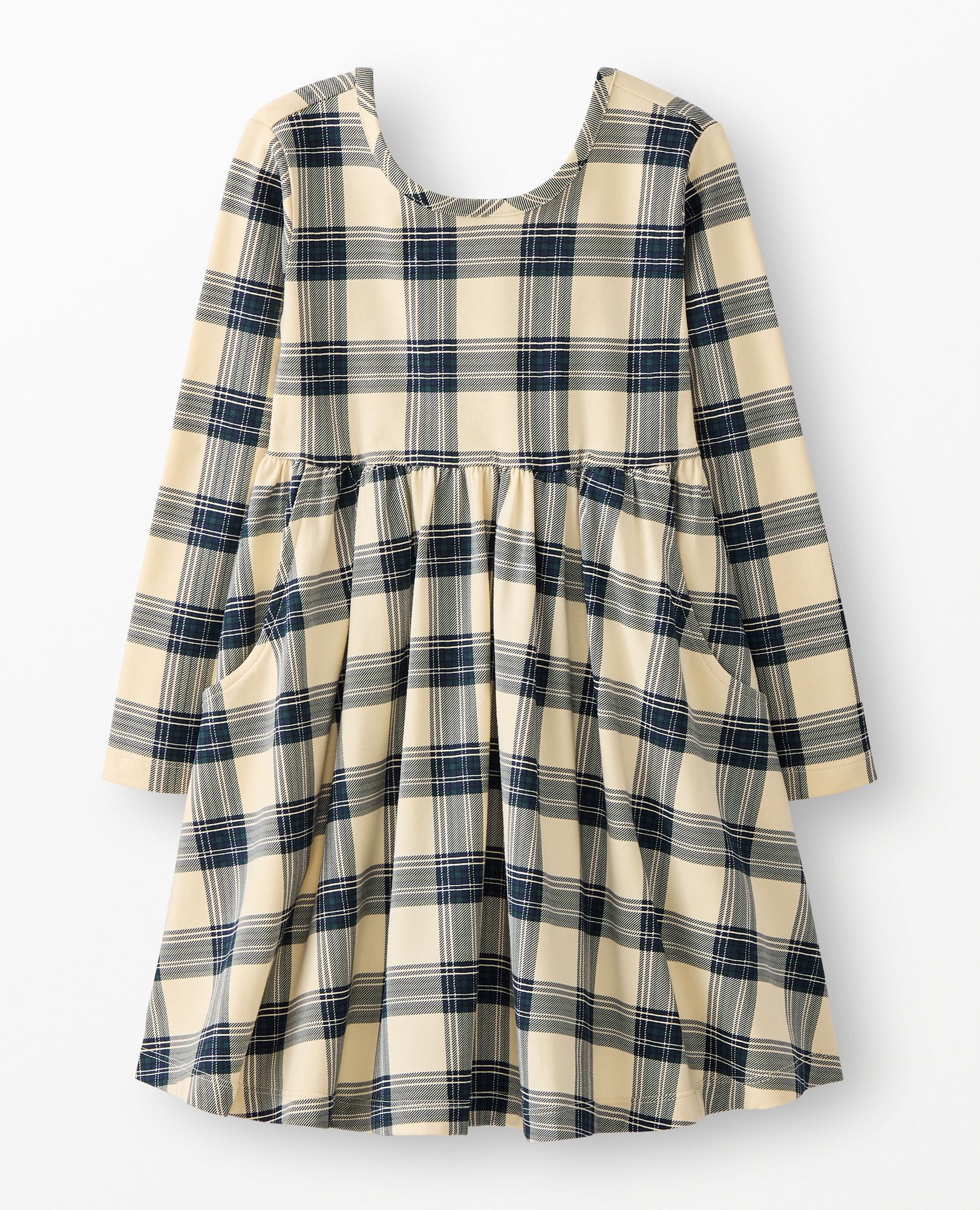 Long Sleeve Skater Dress with Pockets | Hanna Andersson