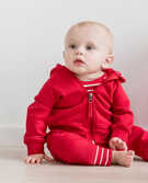 Baby Sweatpants In French Terry in Hanna Red - main