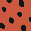 HannaSoft™ Stretch Sleeper in Black Spots on Amber Wood - swatch