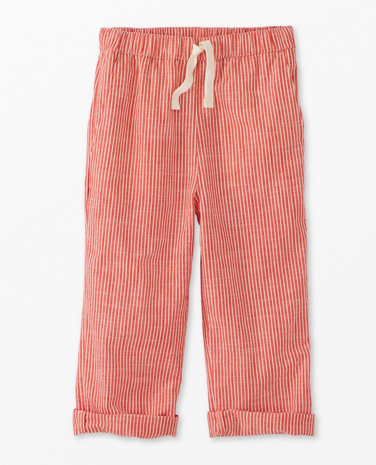 Striped Beach Pants in Orange Spice - main