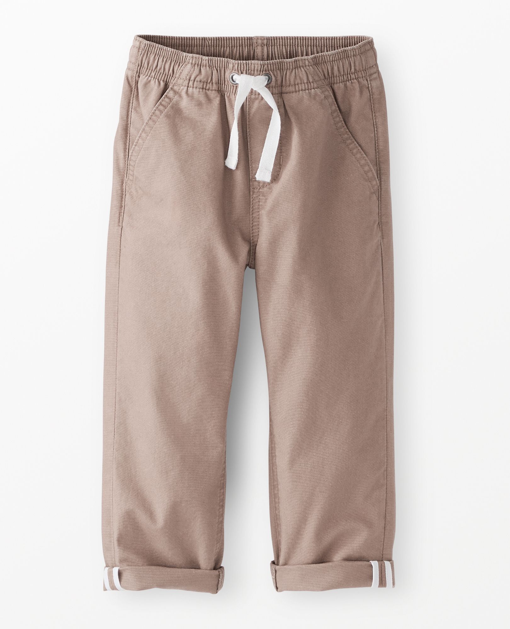Canvas Pull-On Pants in Cinder Grey - main
