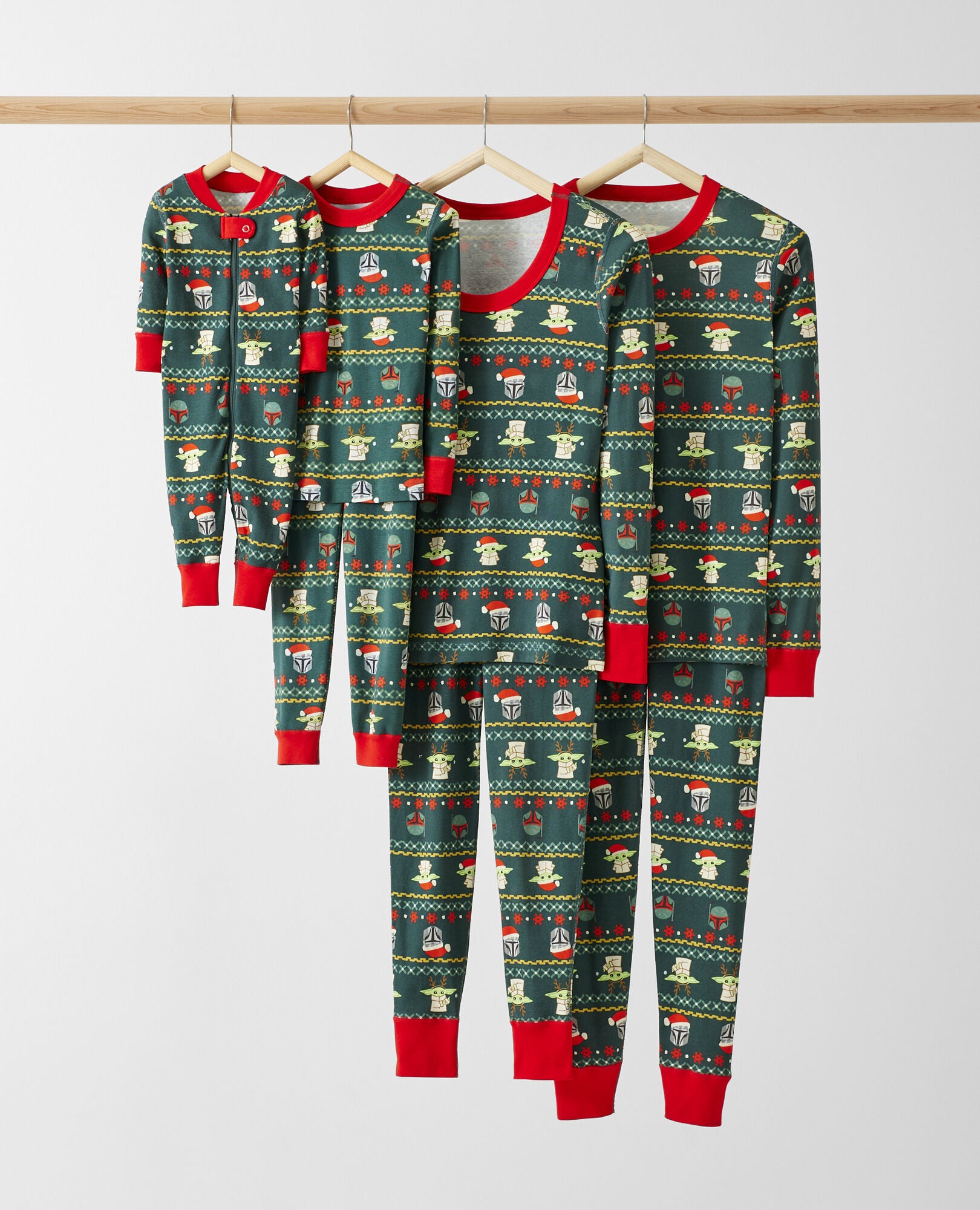 Star Wars Grogu Holiday Matching Family Pajamas Hanna Andersson
