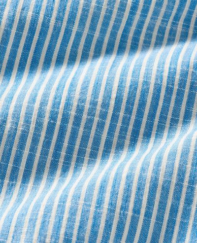 Baby Poplin Barrel Pants in Swedish Sky/Ecru - main