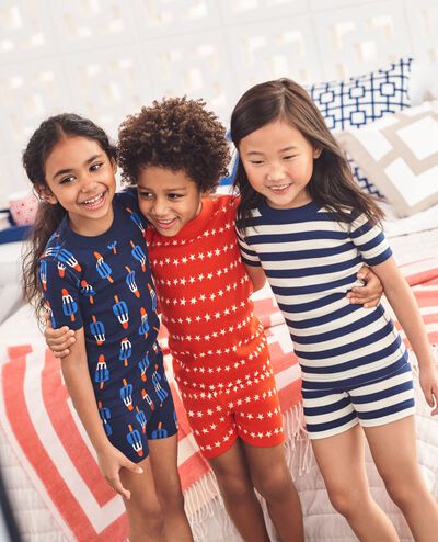 HannaJams™ Pajama Set in Navy Blue - main