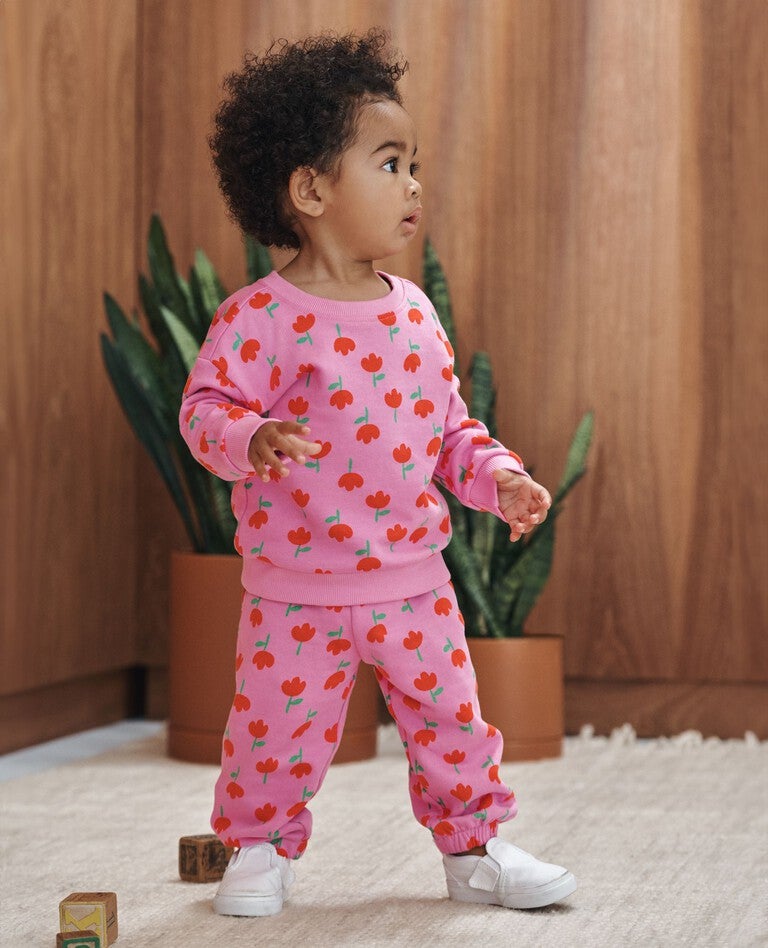 French Terry Tulip Hem Joggers French Terry Tulip Hem Joggers