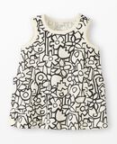 Baby Sleeveless Pocket Dress & Shorts Set in Full Bloom on Ecru - main