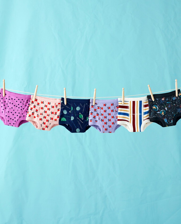Women/ Girl's 100% Cotton Panty - Pack Of 5- Multicolor