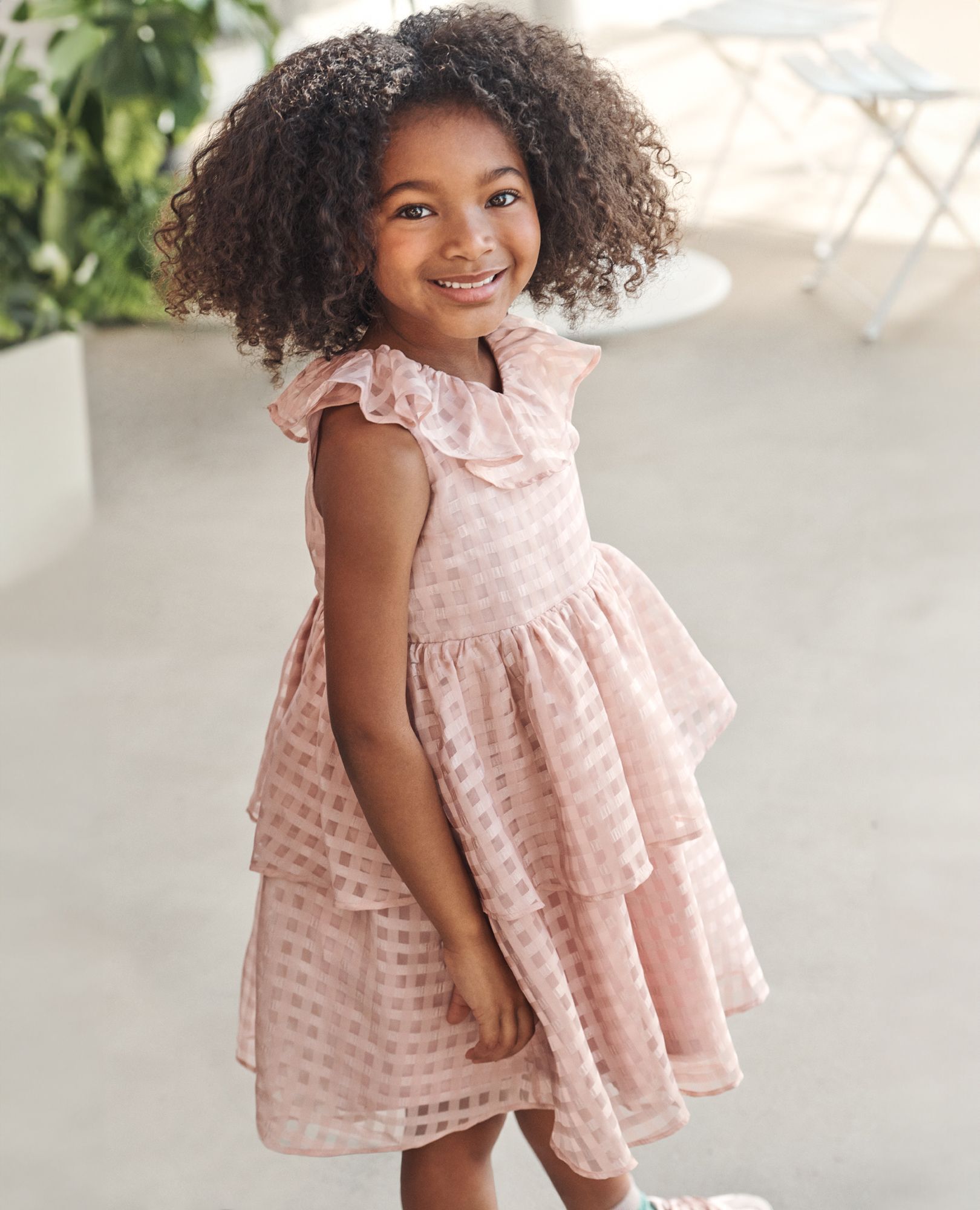 Limited Edition Organza Tiered Dress | Hanna Andersson