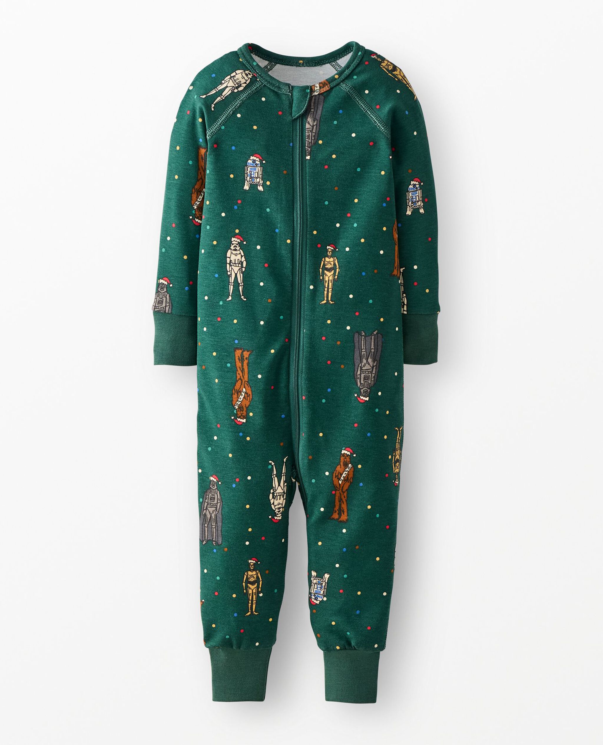 STAR WARS™ Holiday HannaSoft™ Stretch Sleeper in Star Wars Holiday Multi - Green - main