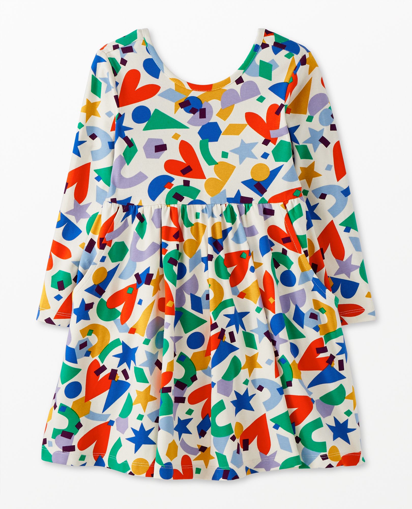 Printed outlet skater dress