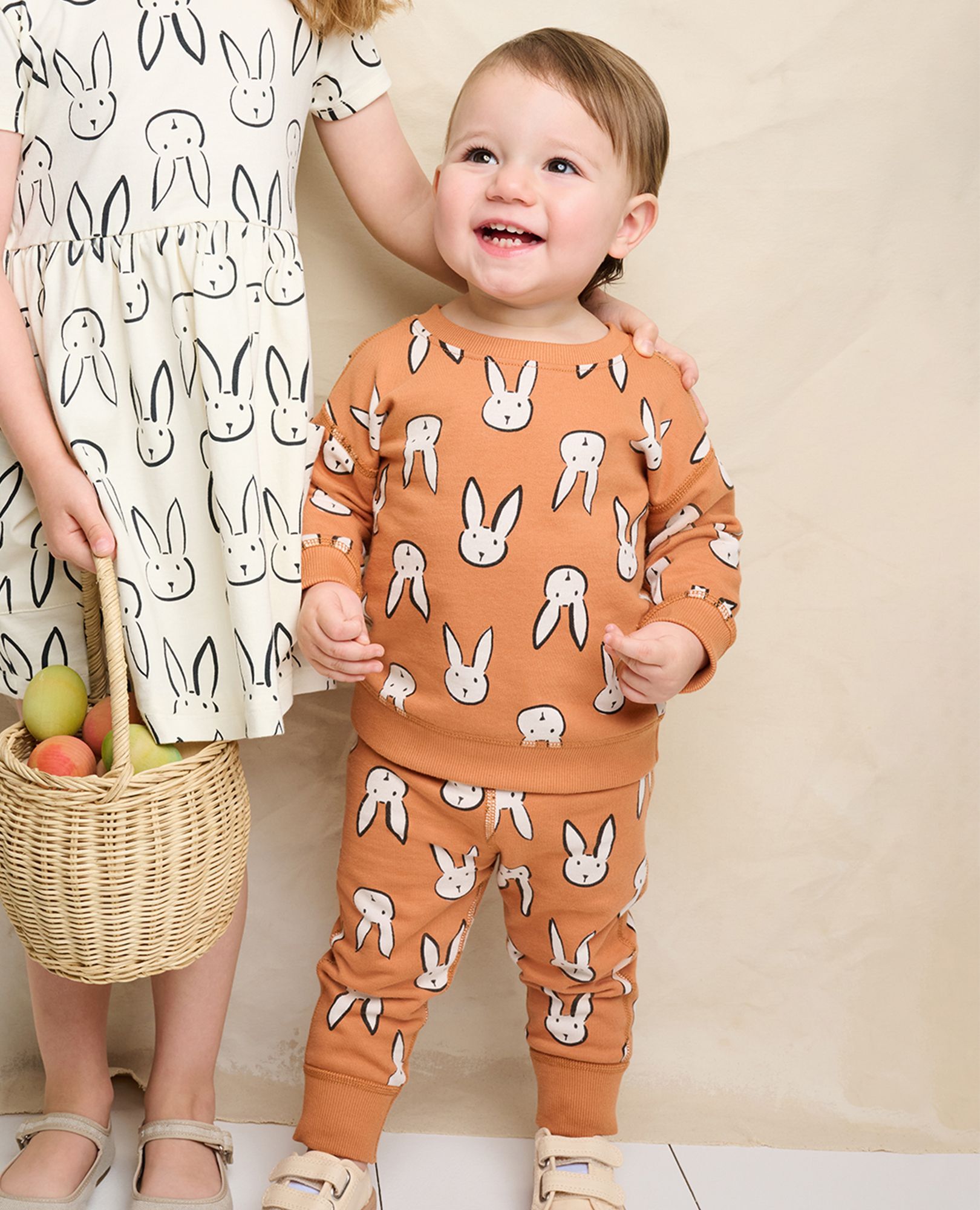Baby Print French Terry Top Pants Set Hanna Andersson