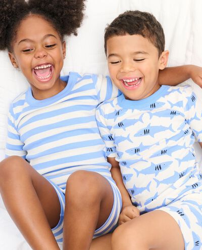 HannaJams™ Pajama Set in Bubbles the Shark - main