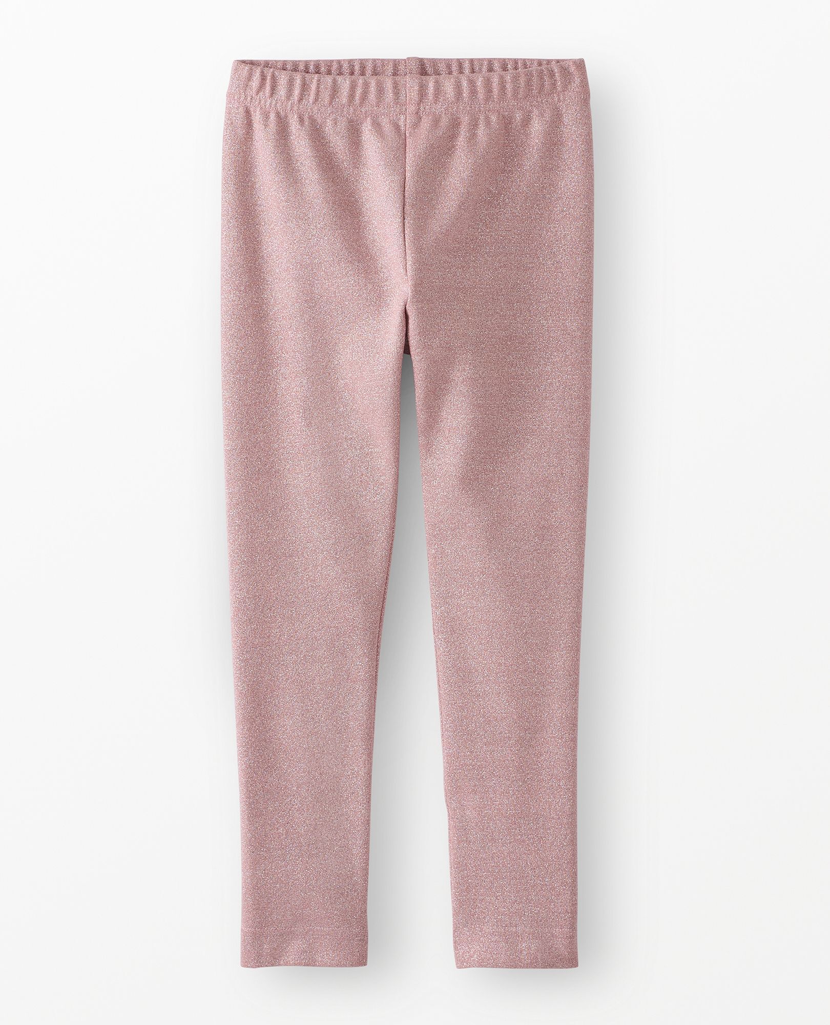 Ribbed Metallic Sparkle Leggings in Macaron - main