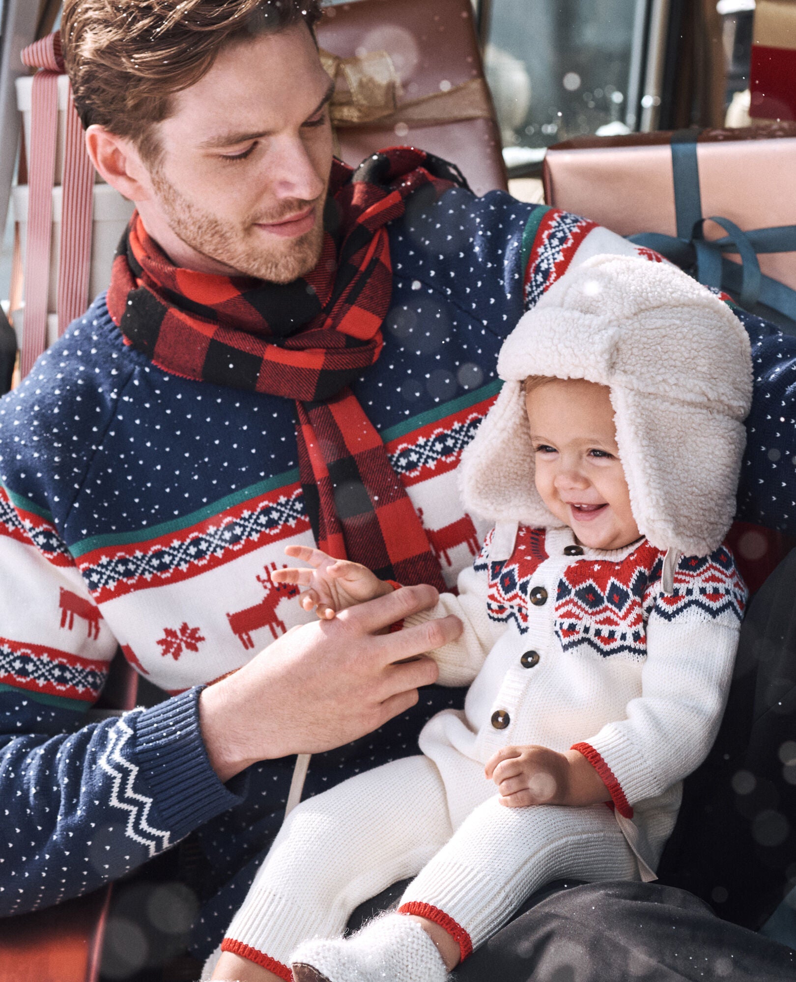 Holiday Dear Deer Matching Family Sweaters Hanna Andersson