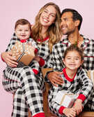 Buffalo Plaid Matching Family Pajamas in  - main