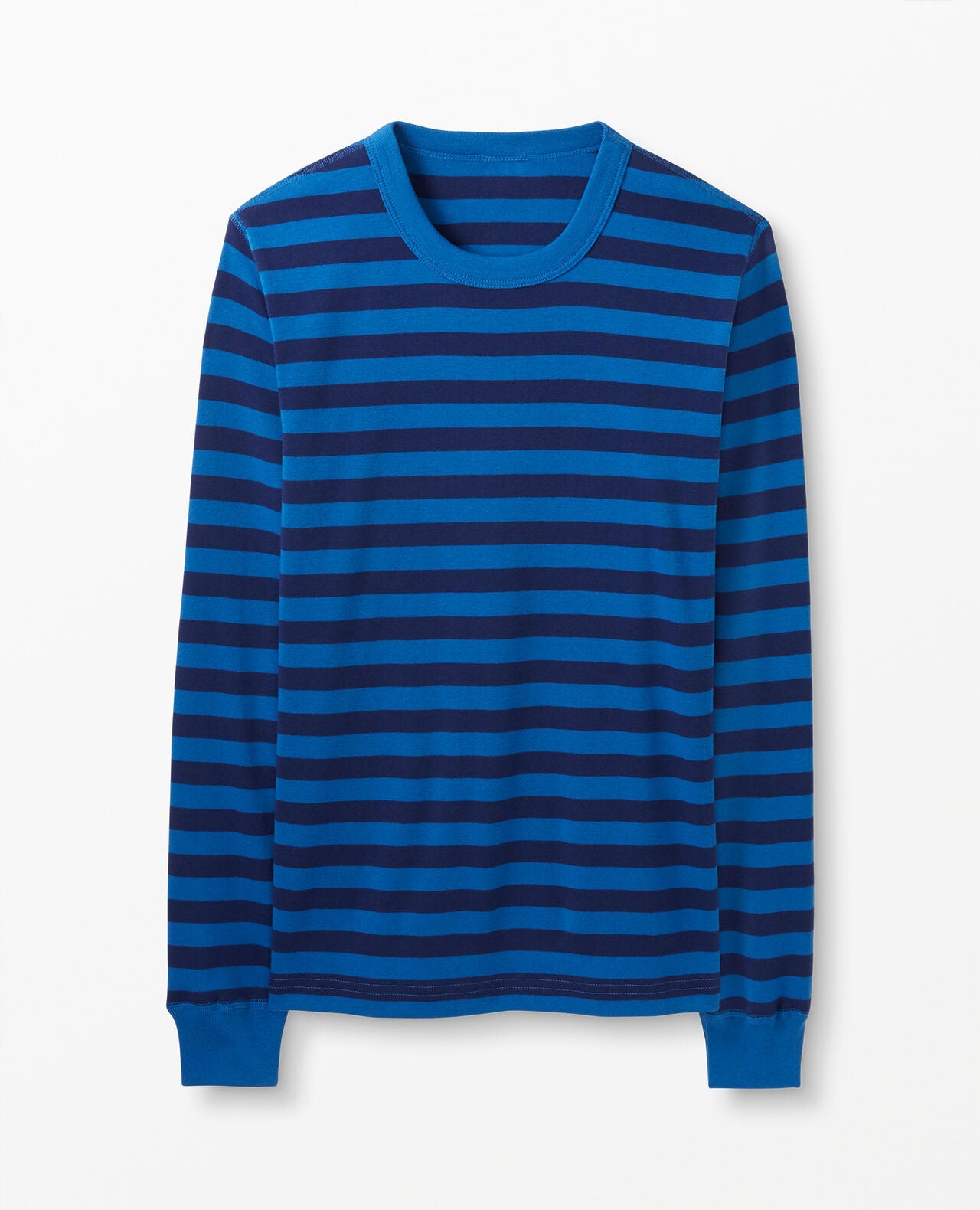 Adult HannaJams™ Pajama Top in Lookout Blue/Navy Blue - main