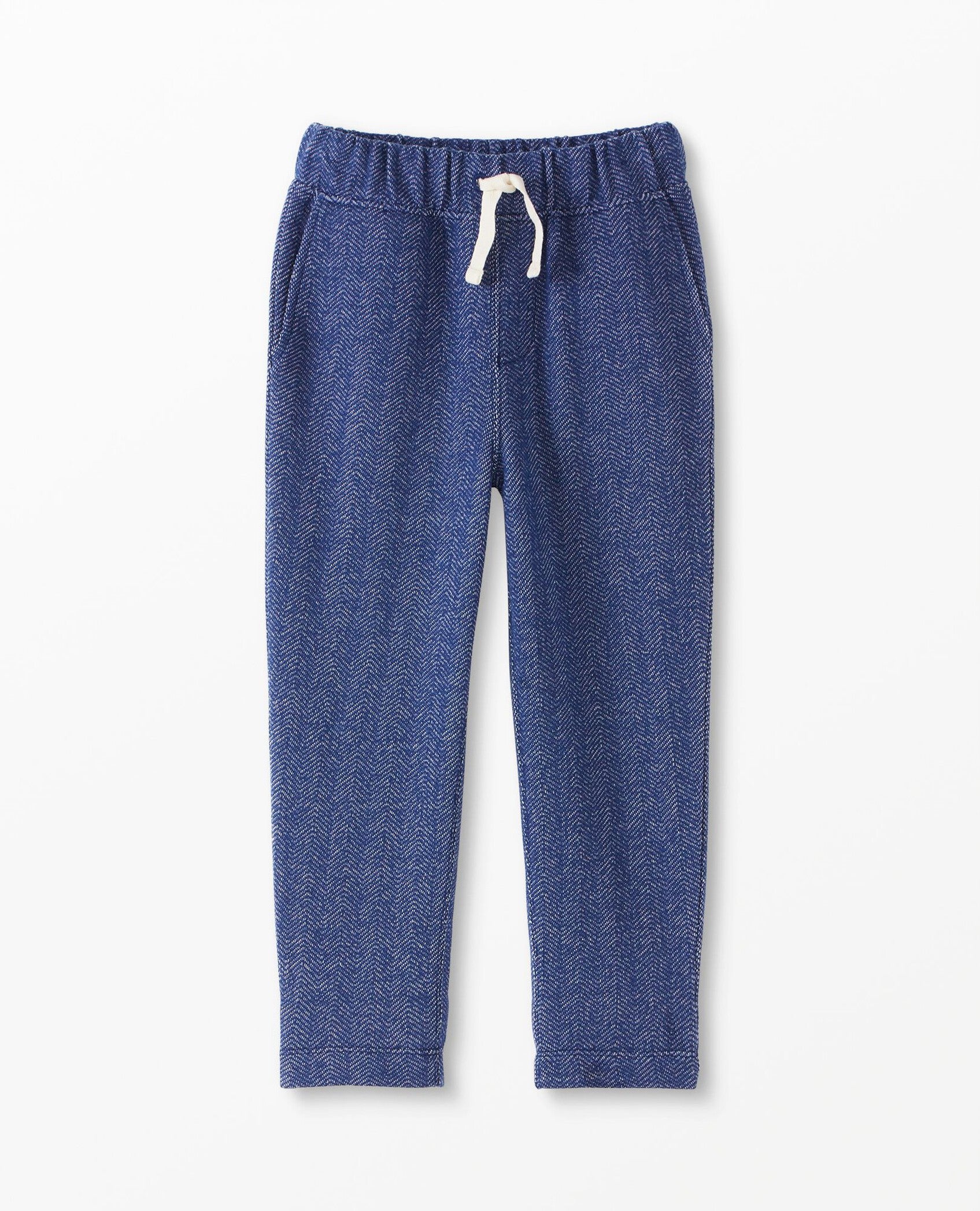 Herringbone French Terry Knit Pants Hanna Andersson