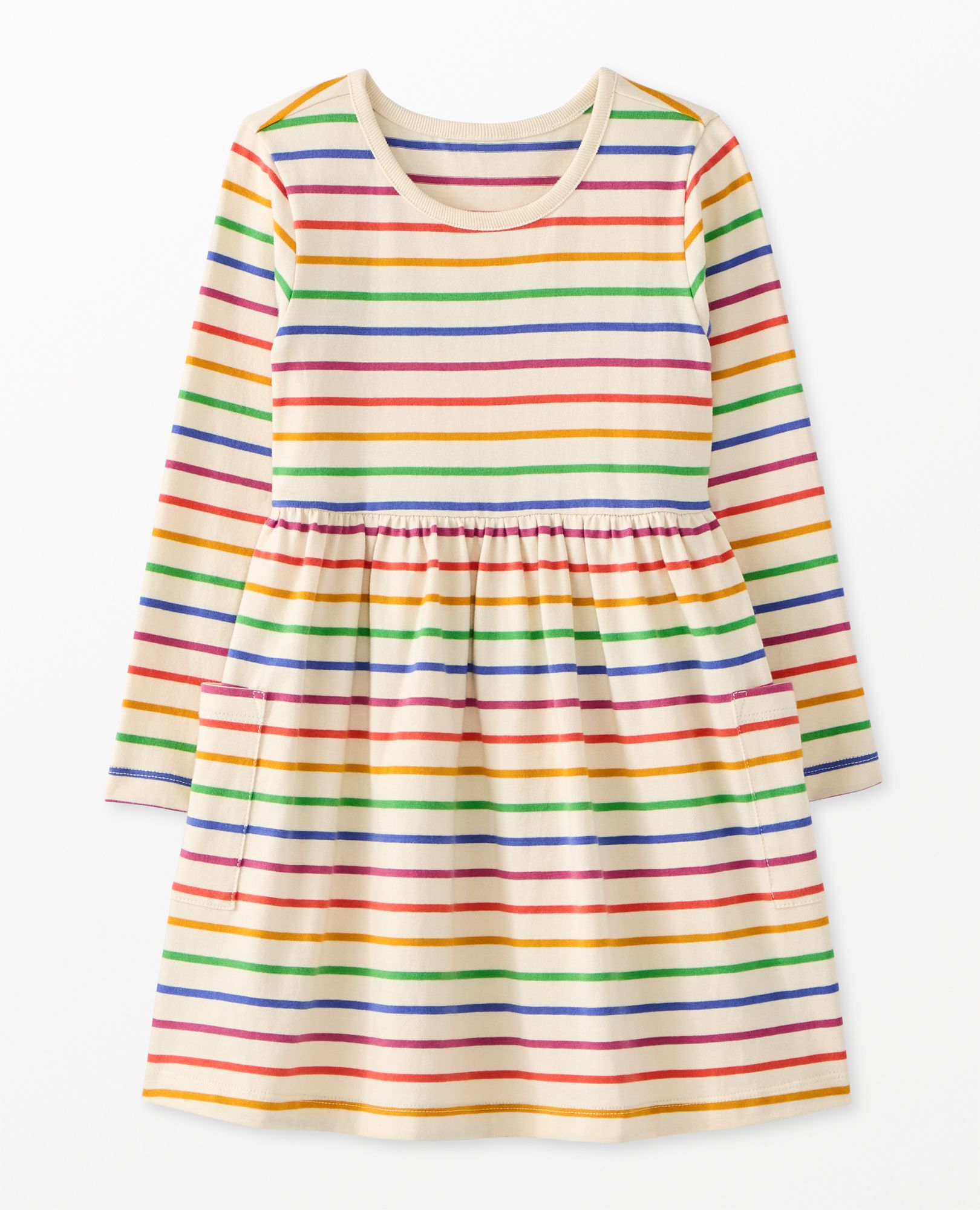Hanna andersson rainbow swing dress online