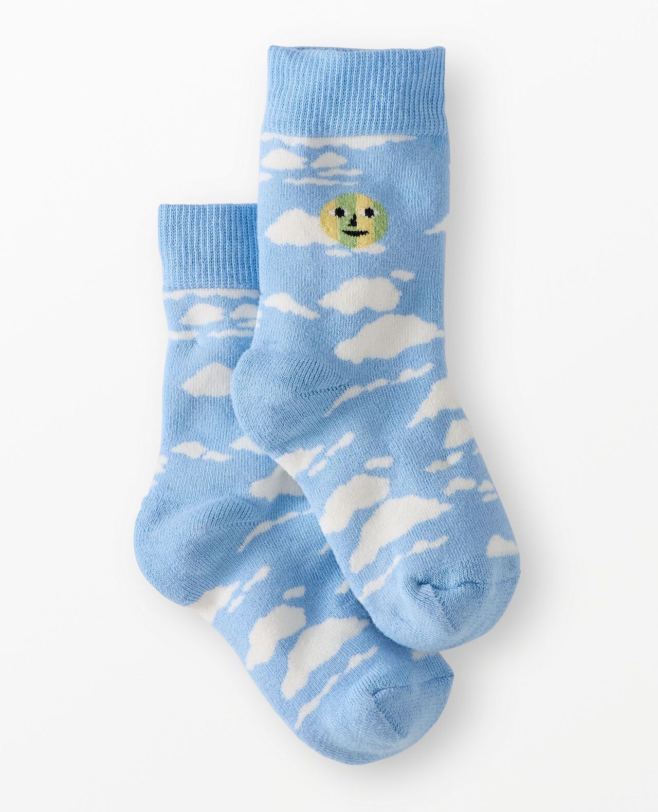 Dusen Dusen Crew Socks in Dusen Dusen Sky - main