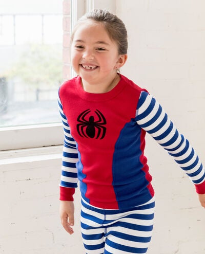 Marvel Spider-Man HannaJams™ Pajama Set in Deep Blue Sea/Hanna Red - main
