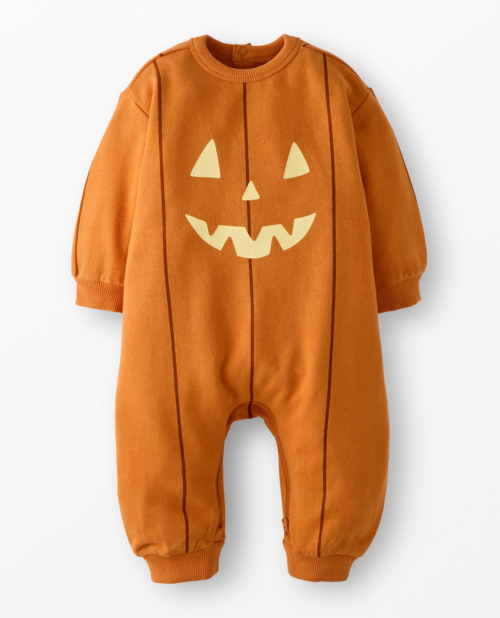 Baby Halloween Pumpkin One-Piece | Hanna Andersson