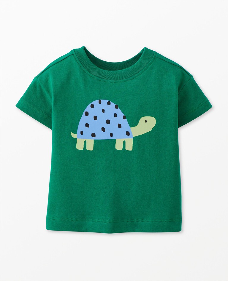 Baby Graphic T-Shirt in Ultra Green - main