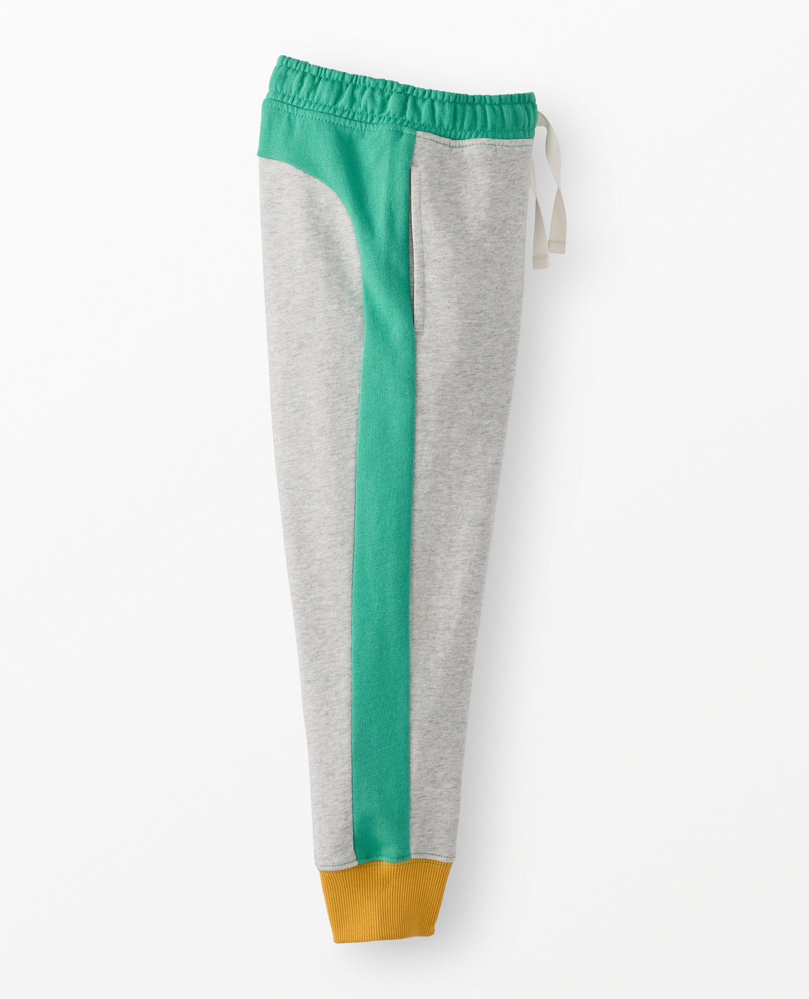 Slim Fit French Terry Colorblock Sweatpants in Fall Colorblock - main