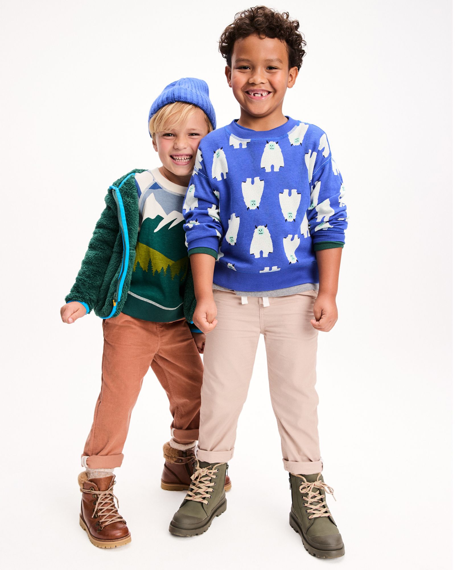 Canvas Pull-On Pants in Khaki Sand - main