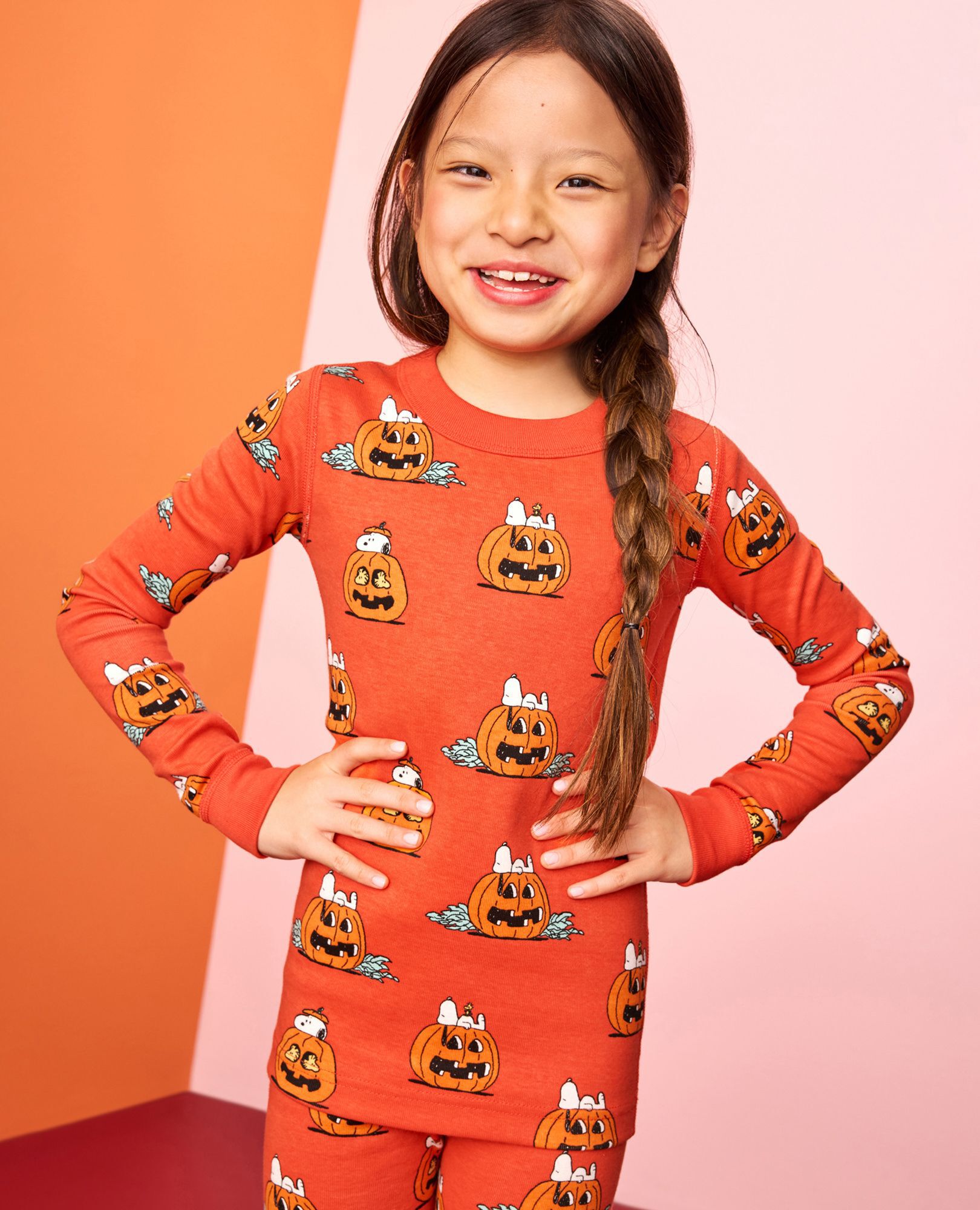 Peanuts Halloween HannaJams™ Pajama Set in Pumpkin Snoopy - main
