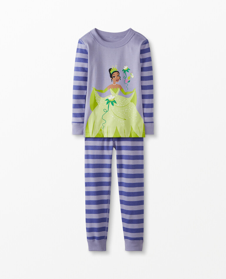 Disney Princess Character Long John Pajamas in Tiana - main
