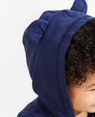 Bear Hoodie In French Terry in Navy Blue - main