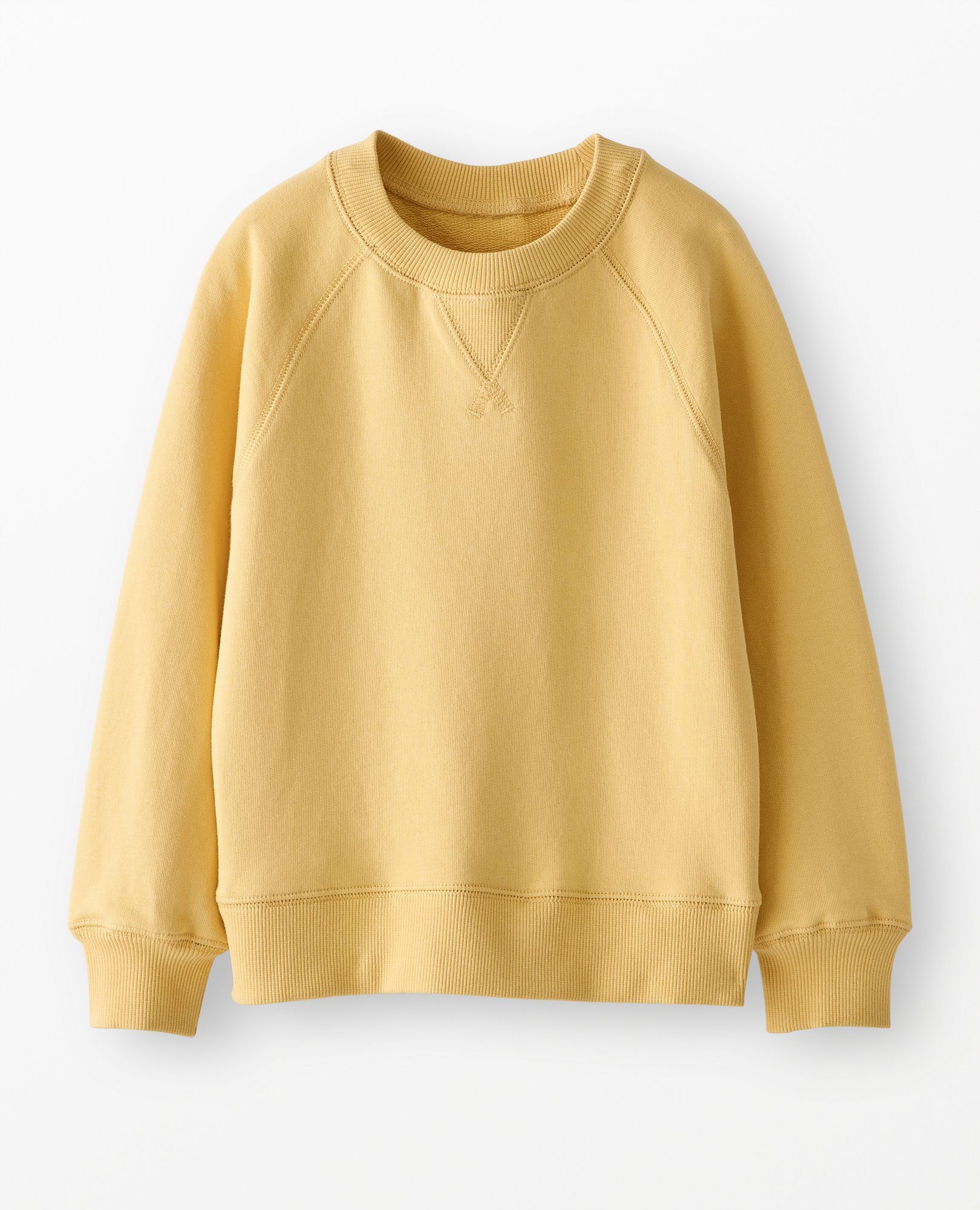 French Terry Sweatshirt in Custard - main