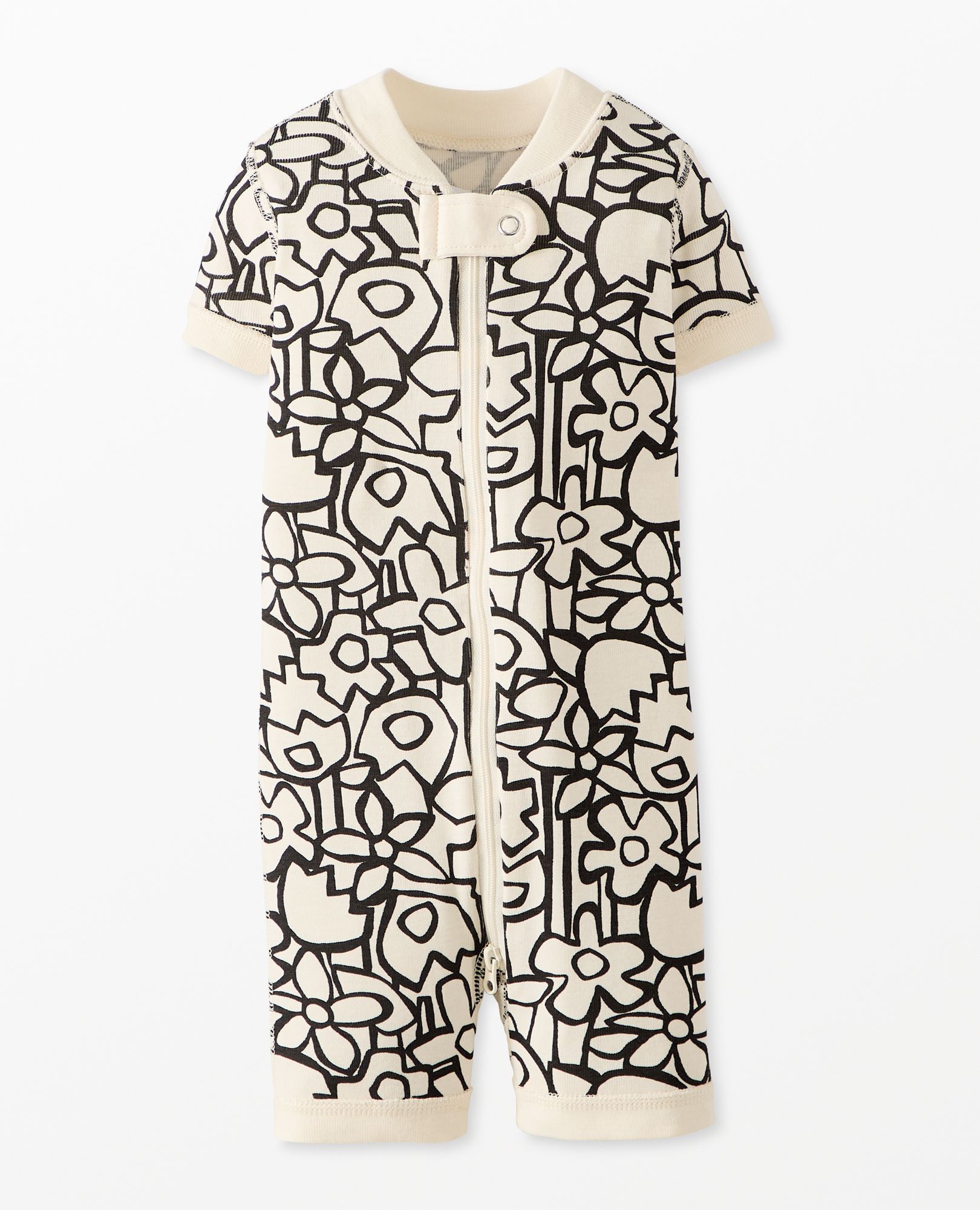 HannaJams™ Sleeper in Full Bloom on Ecru - main