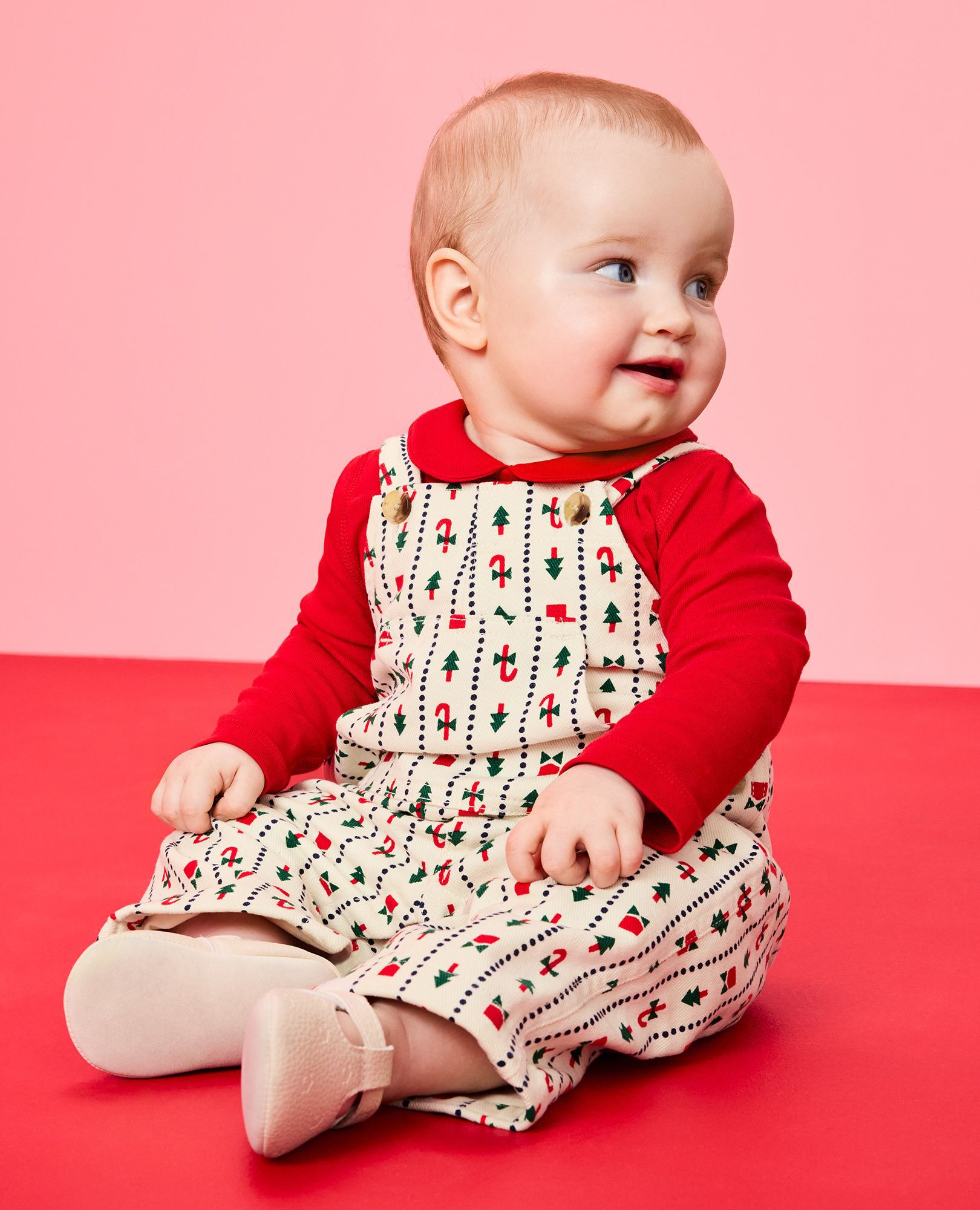 Baby Long Sleeve Pointelle Bodysuit - thumbnail 3