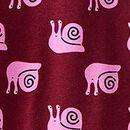 HannaJams™ Pajama Set in Snail on Cherry Lacquer - swatch