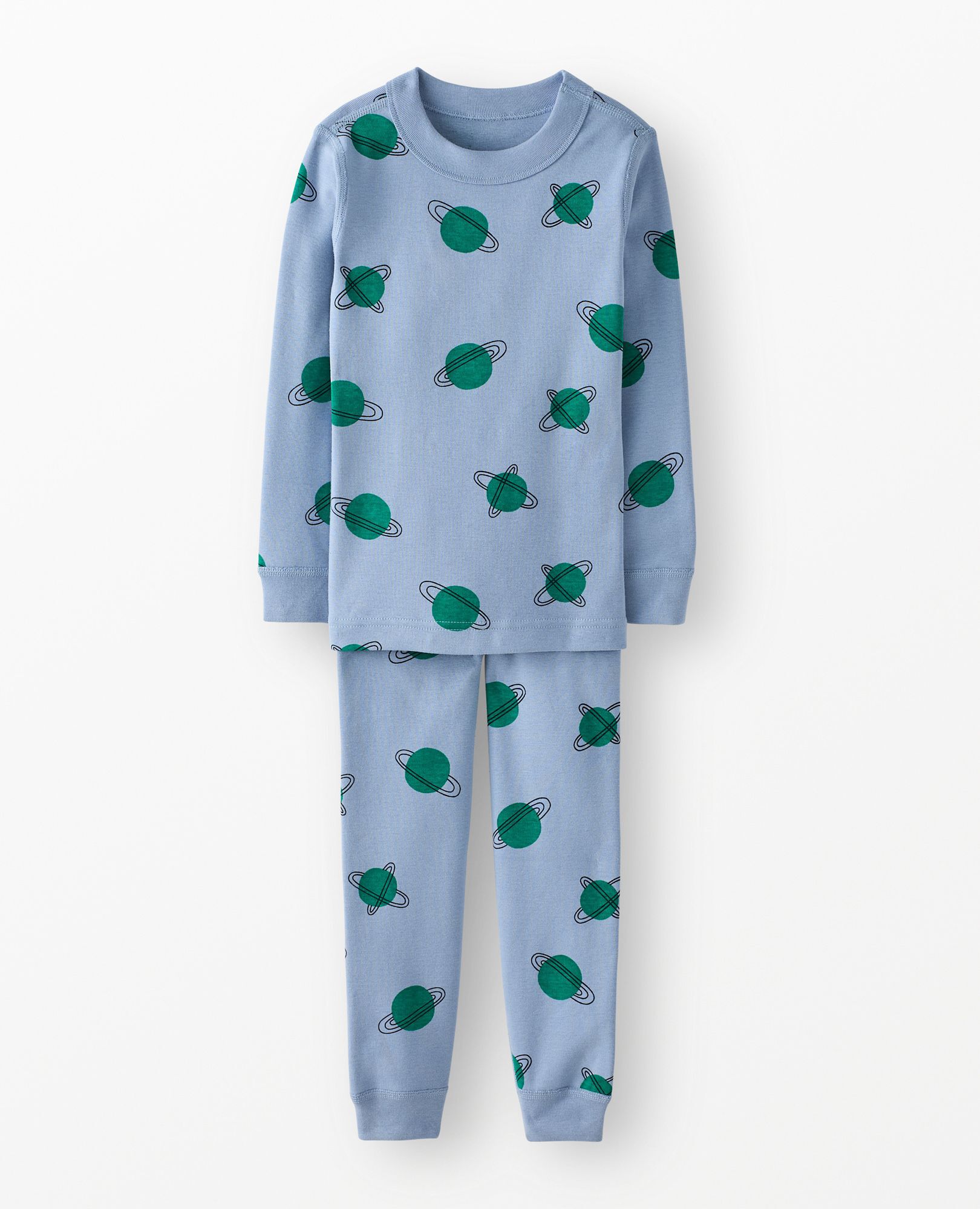 HannaJams™ Pajama Set in Planets on Blue - main