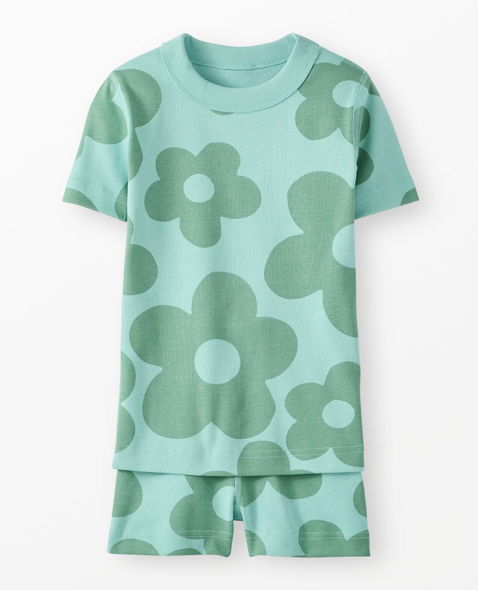 HannaJams™ Pajama Set in  Gigantic Daisy on Sky Blue - main