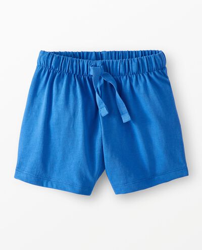 Baby Pull-On Shorts in Swedish Sky - main