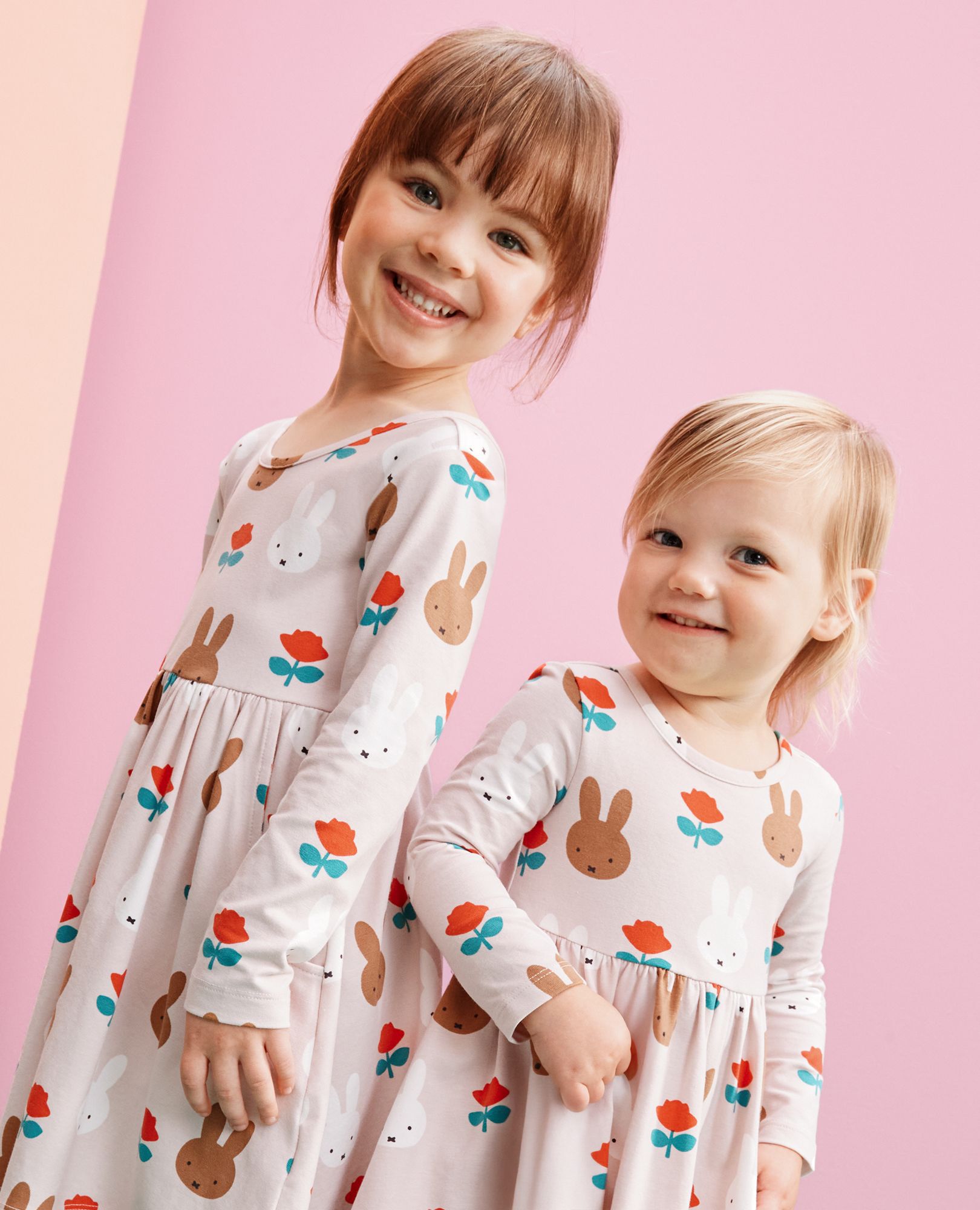 Miffy Long Sleeve Skater Dress & Leggings Set | Hanna Andersson