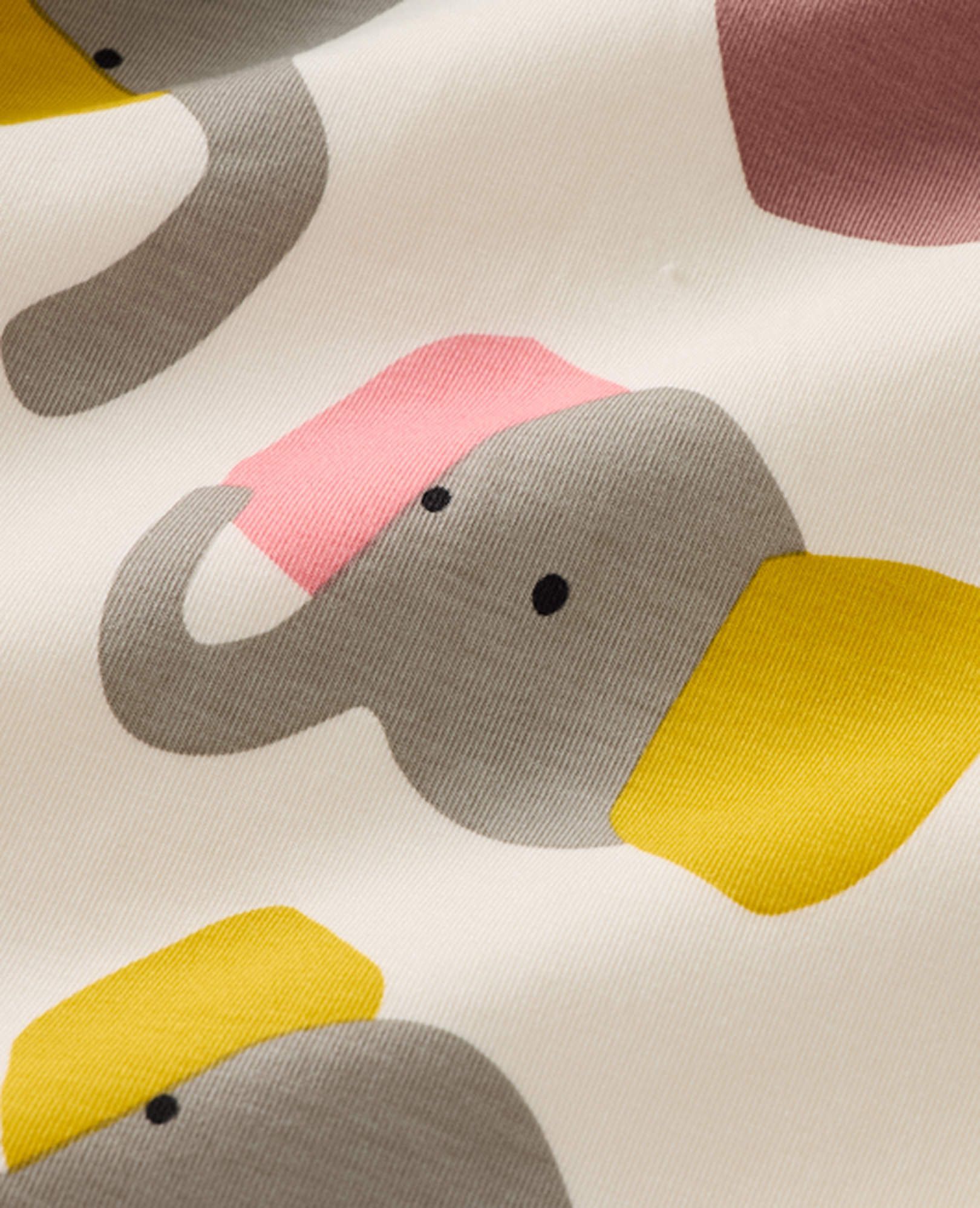 HannaSoft™ Stretch Sleeper in Colorful Elephants - main