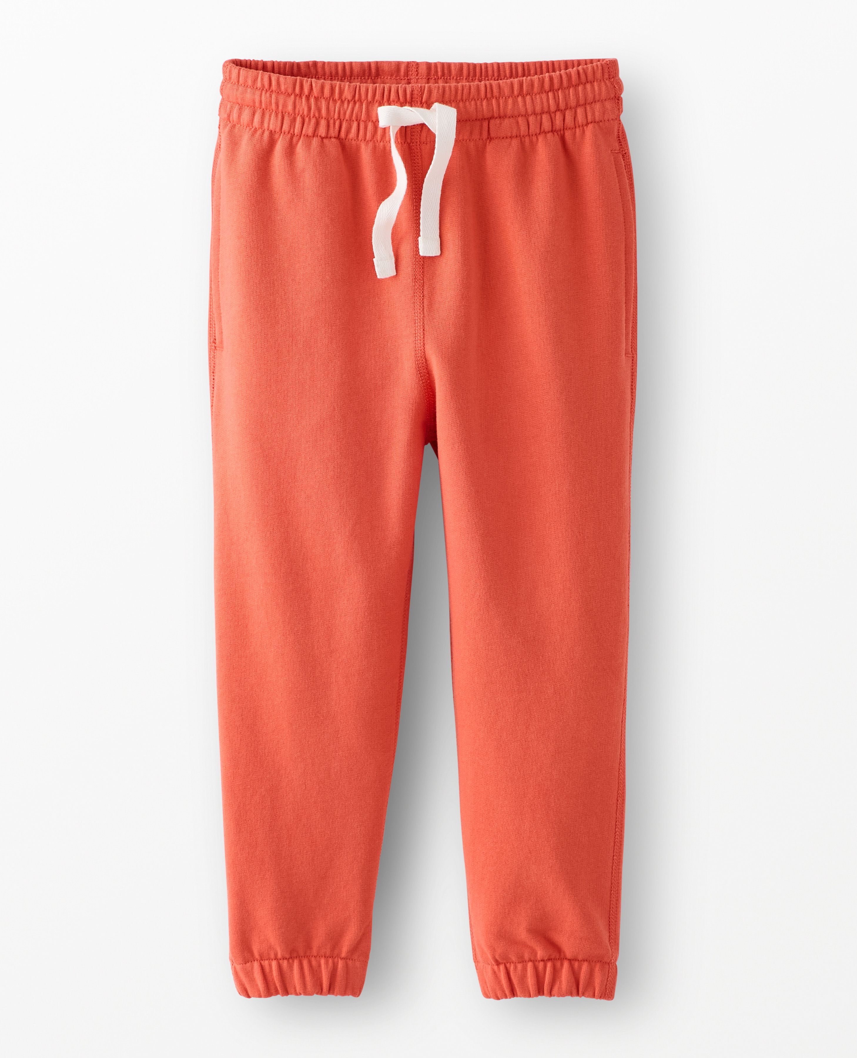 French Terry Sweatpants in Sun Fire - main