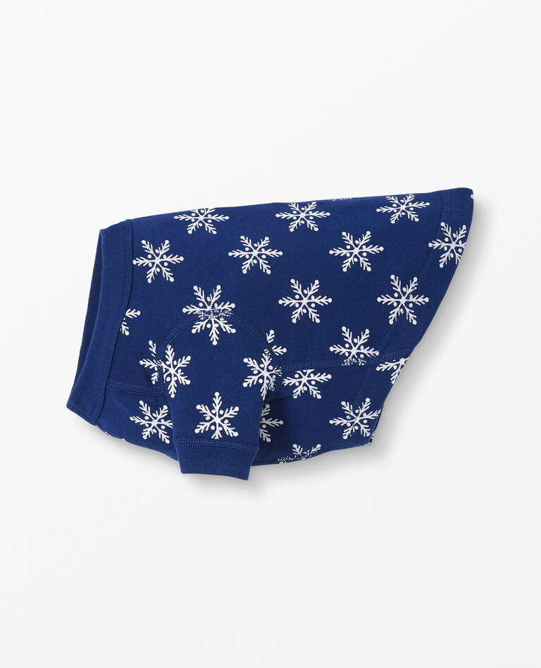 Pet Johns In Organic Cotton in Snowflake Blue - main