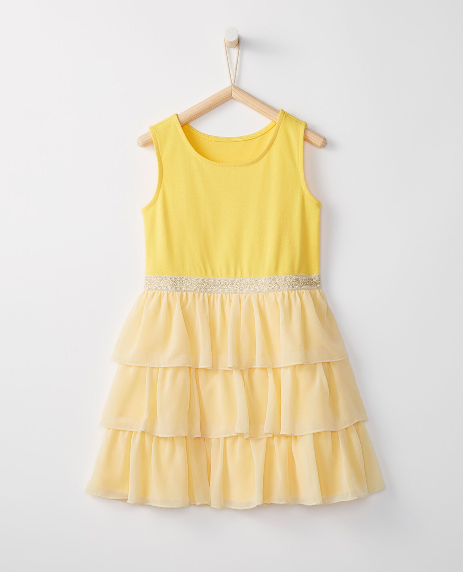 floaty yellow dress