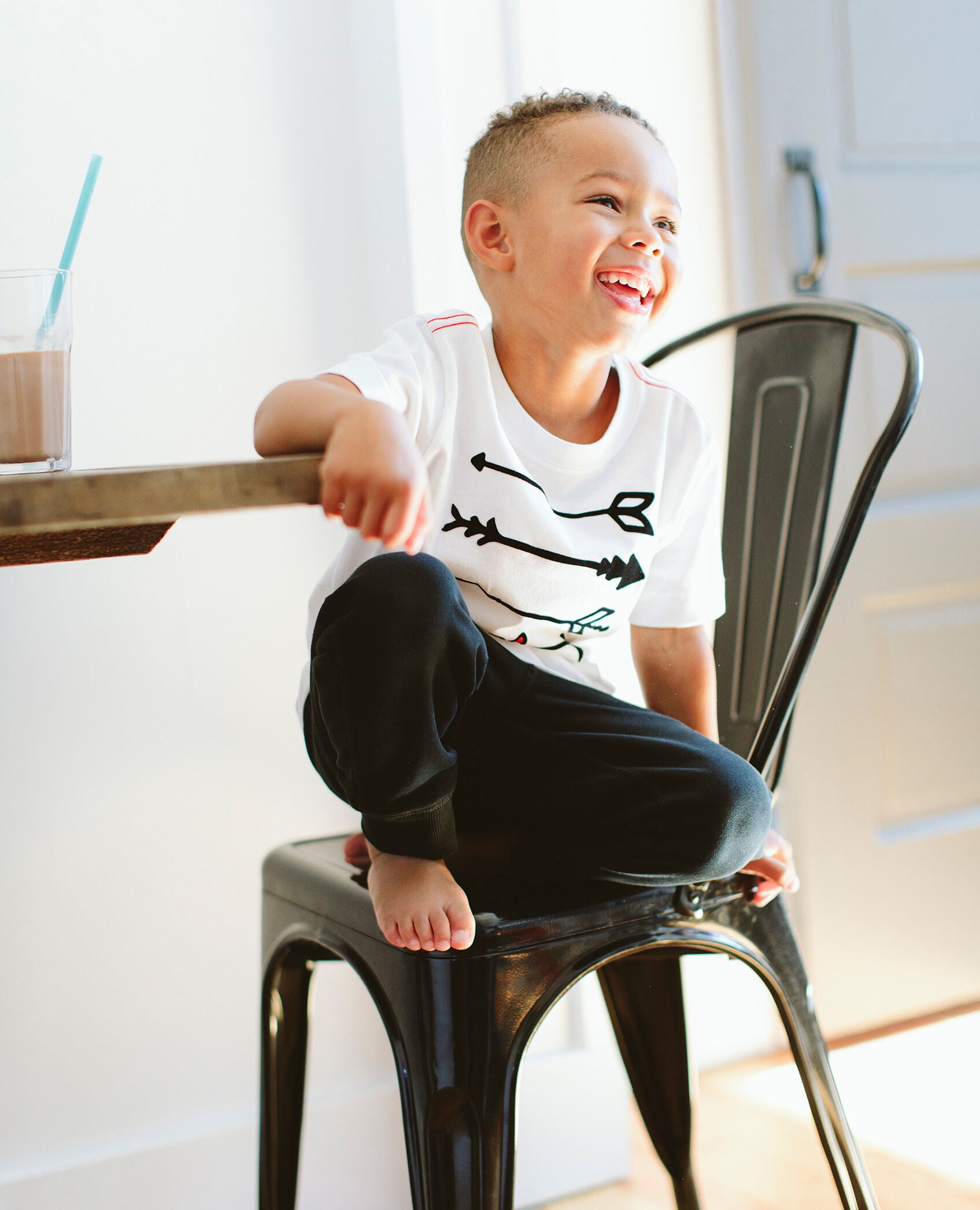 sueded tee