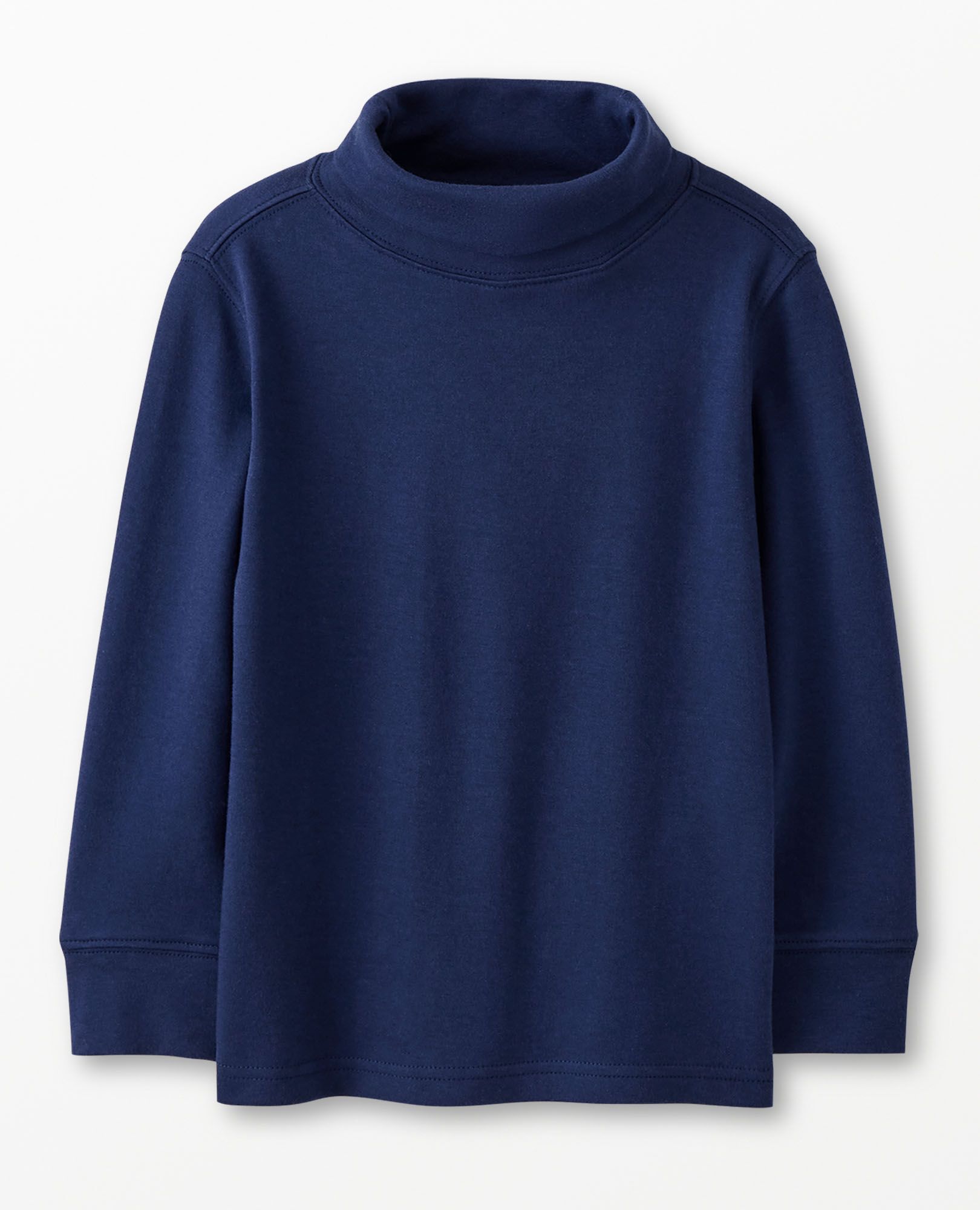 Navy blue cotton turtleneck store